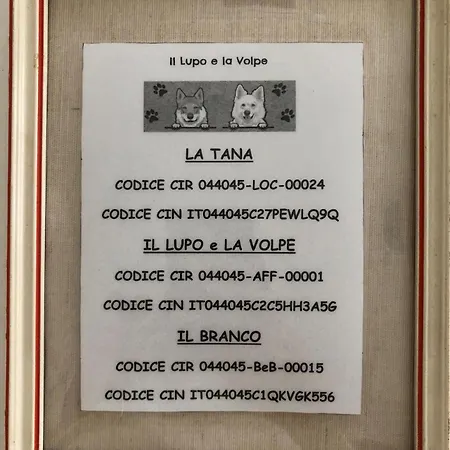 La Tana De Il Lupo E La Volpe Appartamento *
